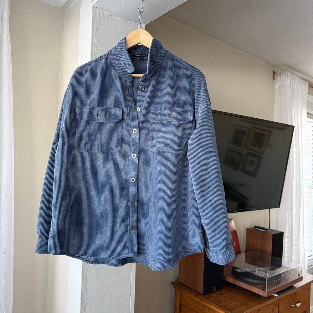 Corduroy butter down blouse XL